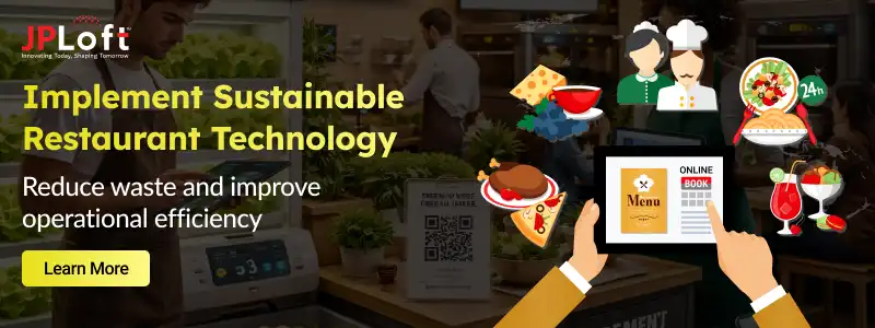 Implement Sustainable Restaurant Technology